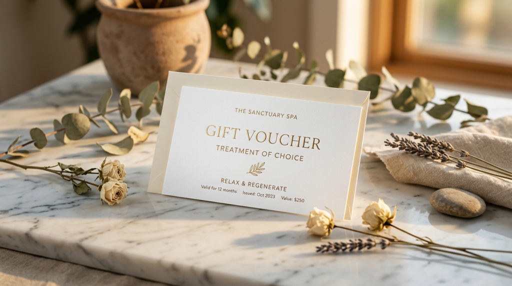 Close-up luxury gift presentation scene, elegant white gift 